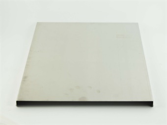 TEGLIA ALLUMINIO CM 60X40 H 2 BORDI LATO LUNGO